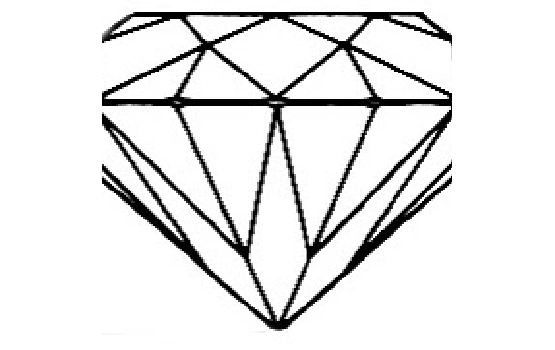 小野修介 - ダイヤモンドの形状をイラストで