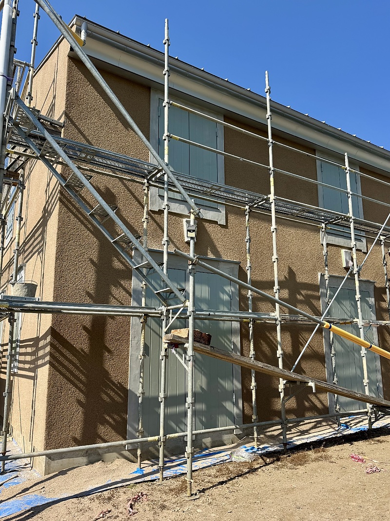 そとん壁 掻き落とし仕上 完成 そとん壁 掻き落とし仕上 完成