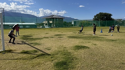 サッカー部発足！対外試合での勝利を目指します！！
