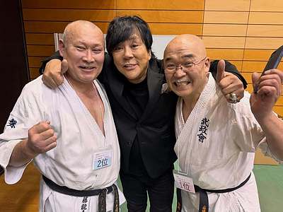 つくばの大会 大仁田厚さまより表彰していただきました